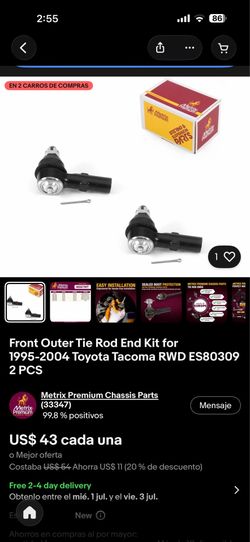 Toyota Tacoma parts 1(contact info removed)