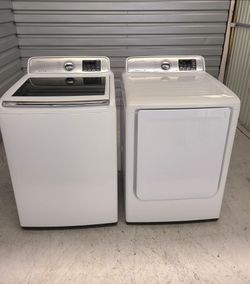 Samsung Washer and Dryer Set (30 Days Warranty) Can Deliver