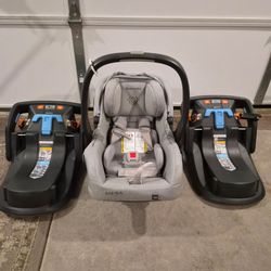 🔥 UPPAbaby MESA V2 Infant Car Seat with 2 Bases Complete 3 Piece Baby Travel System Newborn Safety Carrier 👀

✨ Overall pre-owned condition.

💰 Ori
