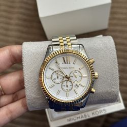Men’s Michael Kors 2 Tone Watch 