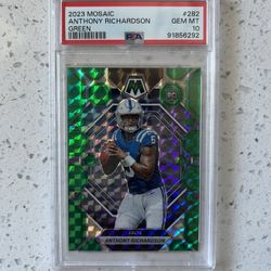 2023 Anthony Richardson Gem Mint 10 Slab!!!