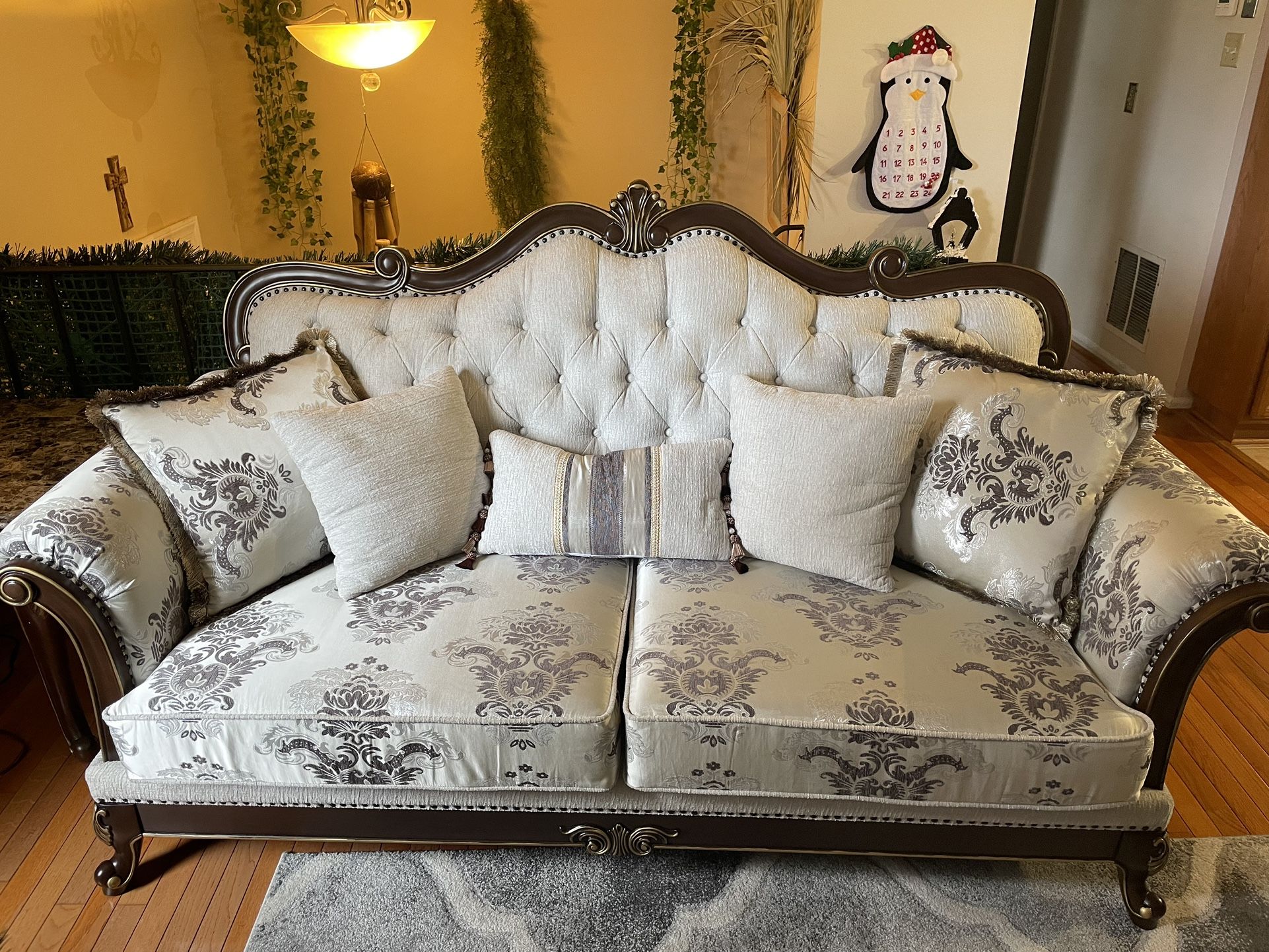 New Victorian Living Room Set.