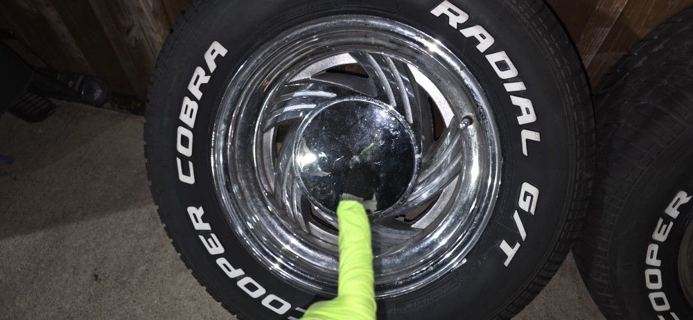 15" 5x120 Stagerd Crager Wheels  Cutlass Chevelle 