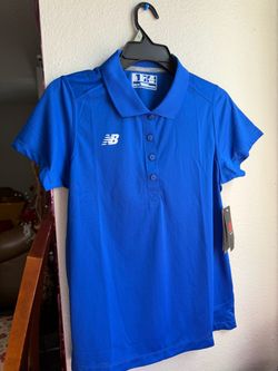 New Balance Blue Polo Shirt with Tags