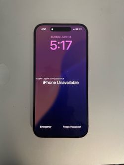 iPhone 15 Pro I cloud Locked At&T