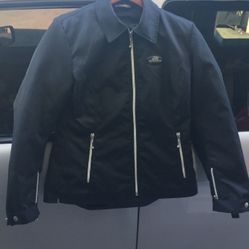 Female motorcycle jacket Small/medium with liner and padding