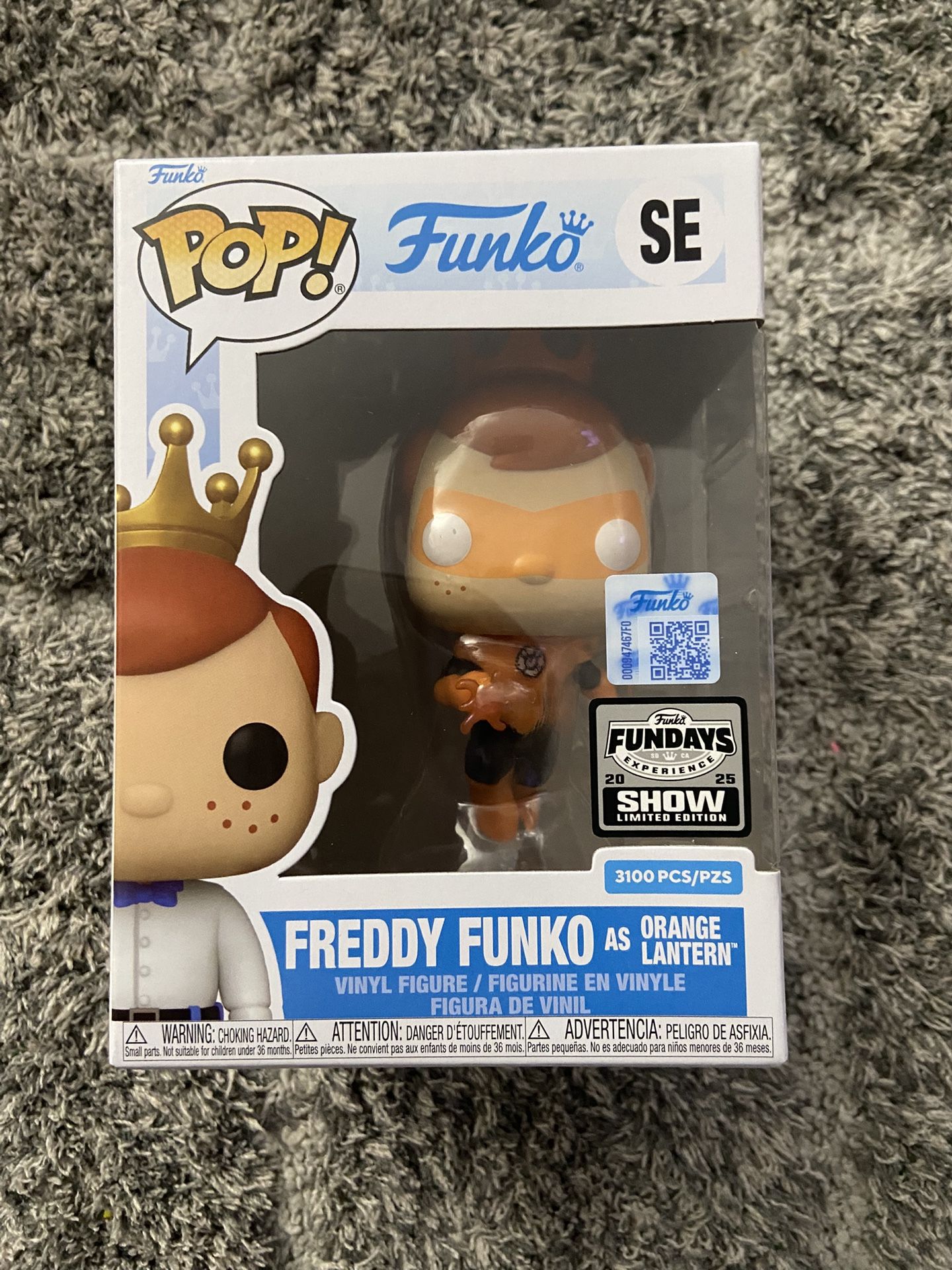 Freddy Funko As Orange Lantern 3100 PCS
