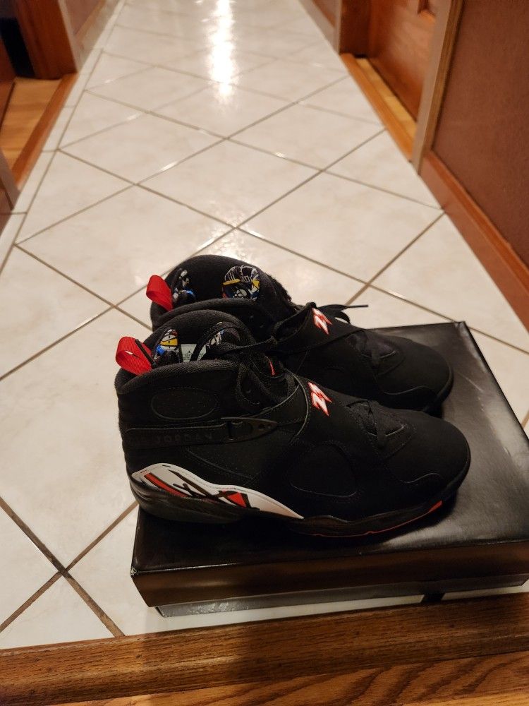 New Jordan 8 Playoff Authentic Size 9 Mens 