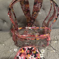 Vera Brandley Clear Backpack
