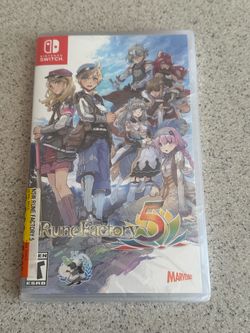 Rune Factory 5 Nintendo Switch Game