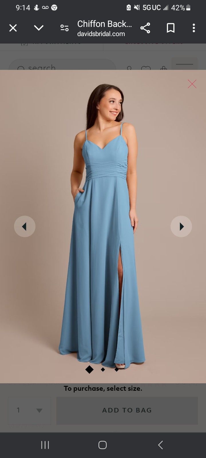 Davids Bridal Dress