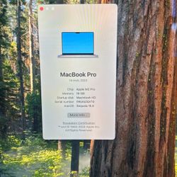 MacBook Pro M2 Pro Chip