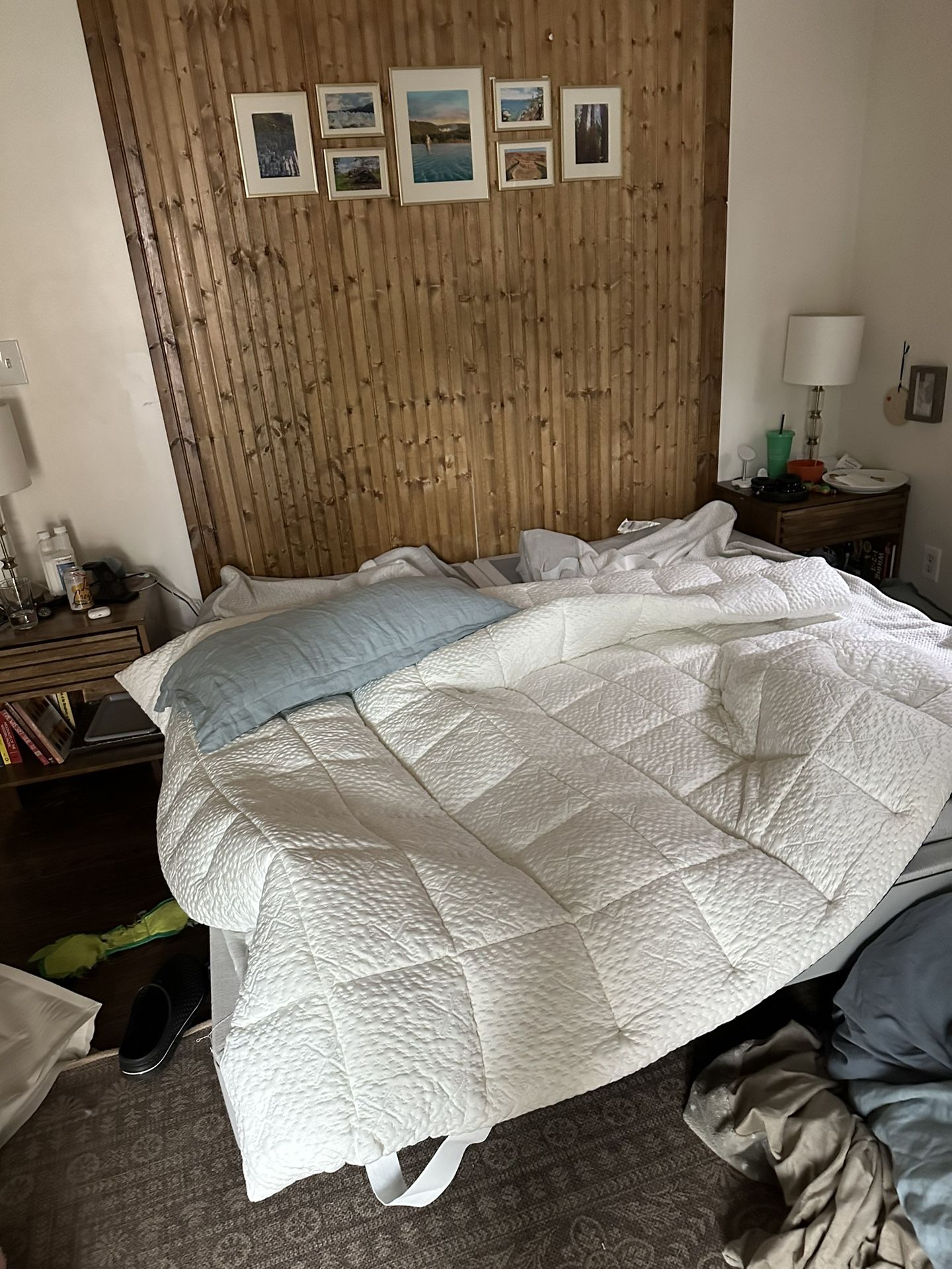 Split King Sleep Number Adjustable Base Bed Great Condition