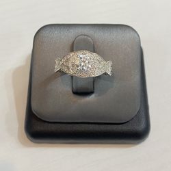 14K Infinity Diamond Ring 1.95 Ct tw
