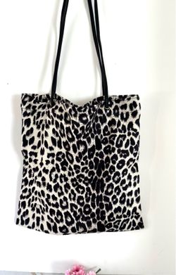 White Leopard Shoulder Bag