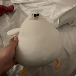 fat seagull plushie