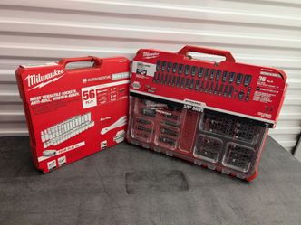 NEW Milwaukee PACKOUT Socket Sets Bundle (56pc & 36pc) (firm price)