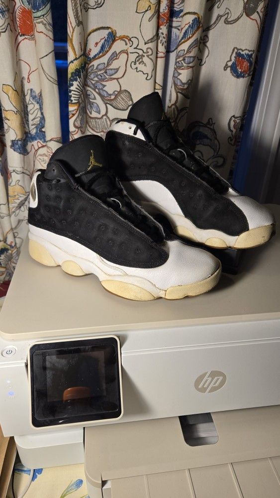 Black And White Jordan Sneakers