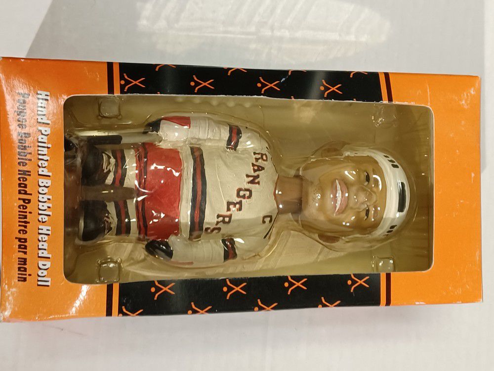 Vintage Bobble Dobble Mark Messier # 11 New York Rangers Bobblehead New In Box 2002