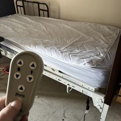 Electric Hospital Bed and adjustable Table