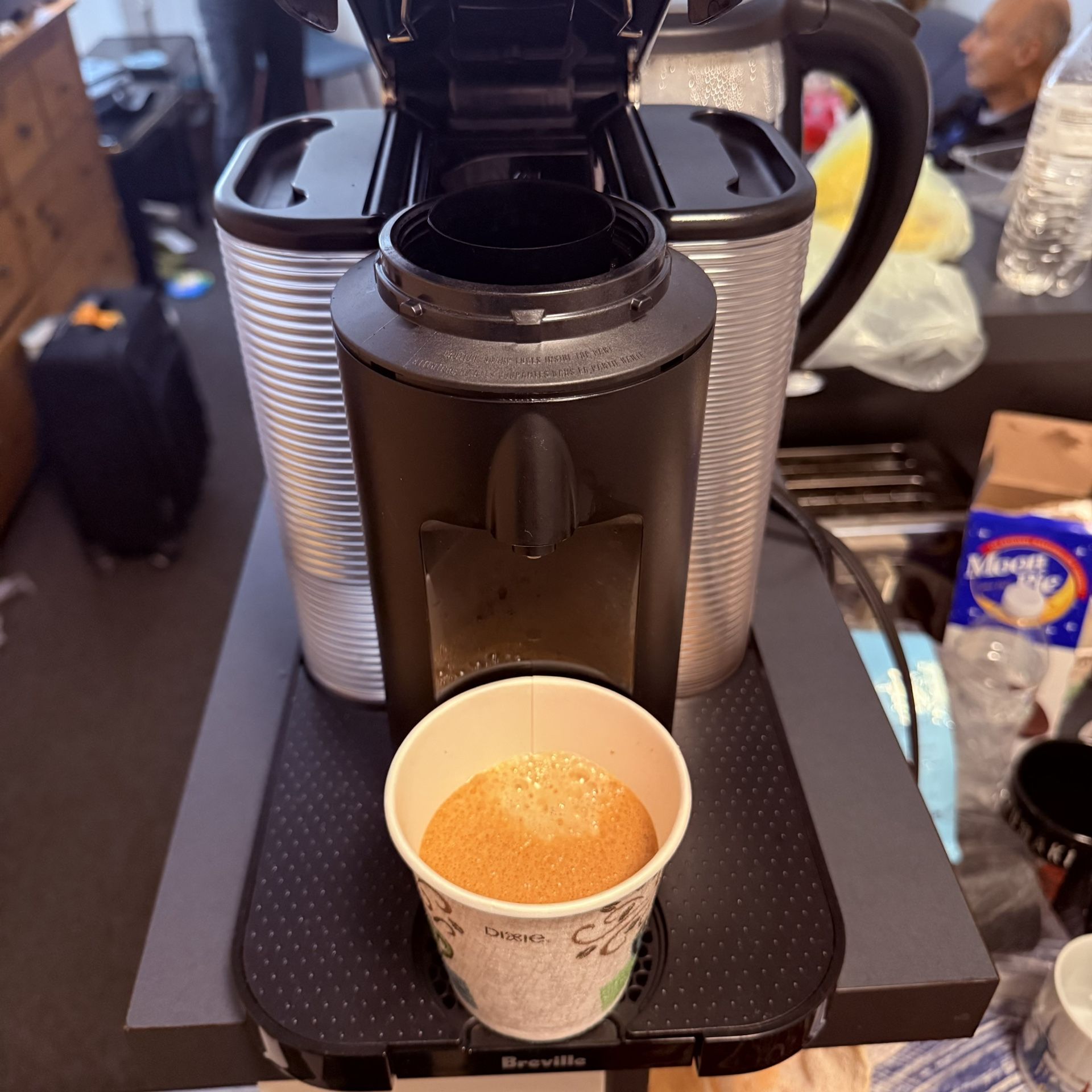 Nespresso Vertuo Coffee and Espresso Maker by Breville, Chrome