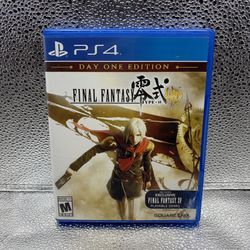 Final Fantasy Type-0 HD Sony PlayStation 4 PS4, TESTED & WORKING!