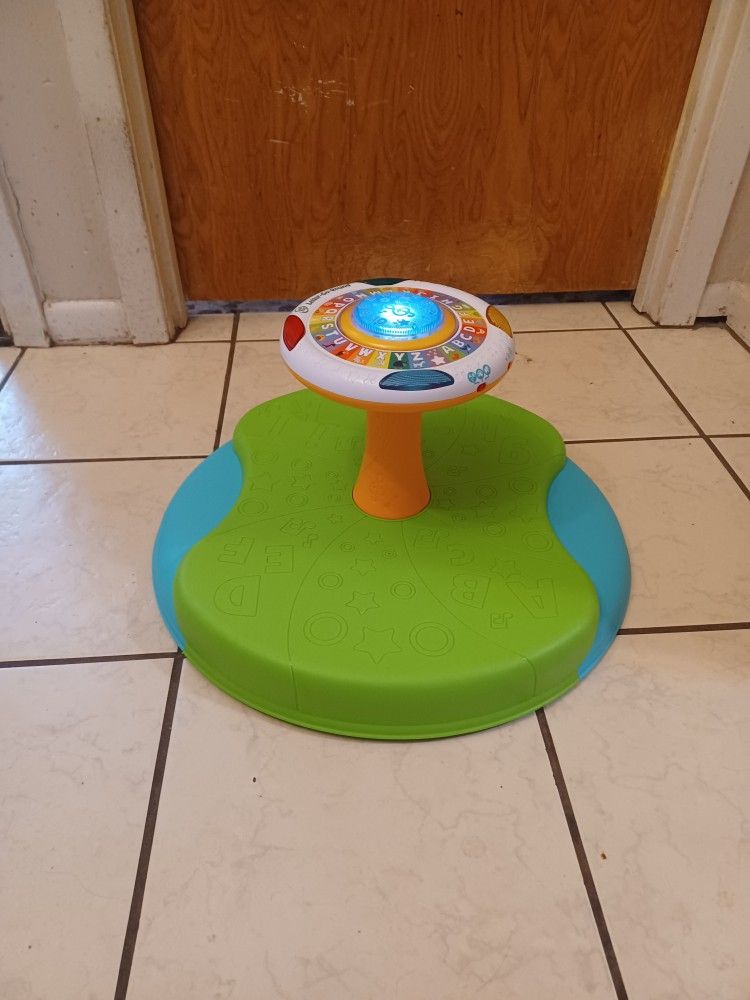 Leap Frog Letter Go Round Spinning Toy Like New