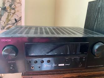 Denon AVR-S650H 5.2 Ch AV Receiver 3D Dolby AM/FM HDMI 4K Wi-Fi BT Alexa AirPlay
