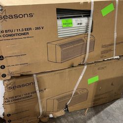 SEASONS  9,000 PTAC, Heat Pump, 265 Volt Air Conditioner