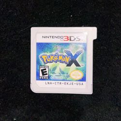 Pokémon X 3DS game (loose) 