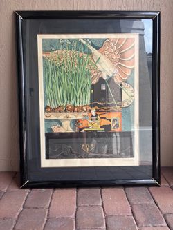 P. S. Gordon - Large Framed Asian-Inspired Art Print