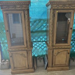 curio cabinets