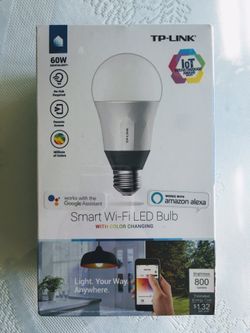 NEW TP-Link Smart WiFi LED Bulb