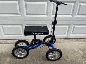 OASISSPACE ALL TERRAIN **KNEE SCOOTER**WITH DISC BRAKES