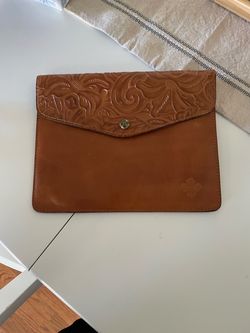Patricia Nash Leather Envelope Clutch