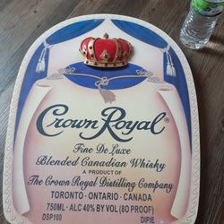 Crown Royal Bar Sign