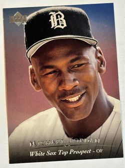Michael Jordan Chicago White Sox 1994 Upper Deck Top Prospect Baseball Card #45