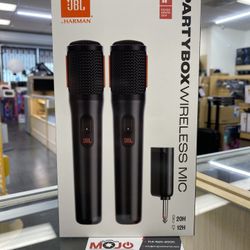 JBL Partybox Wireless Mic Dual