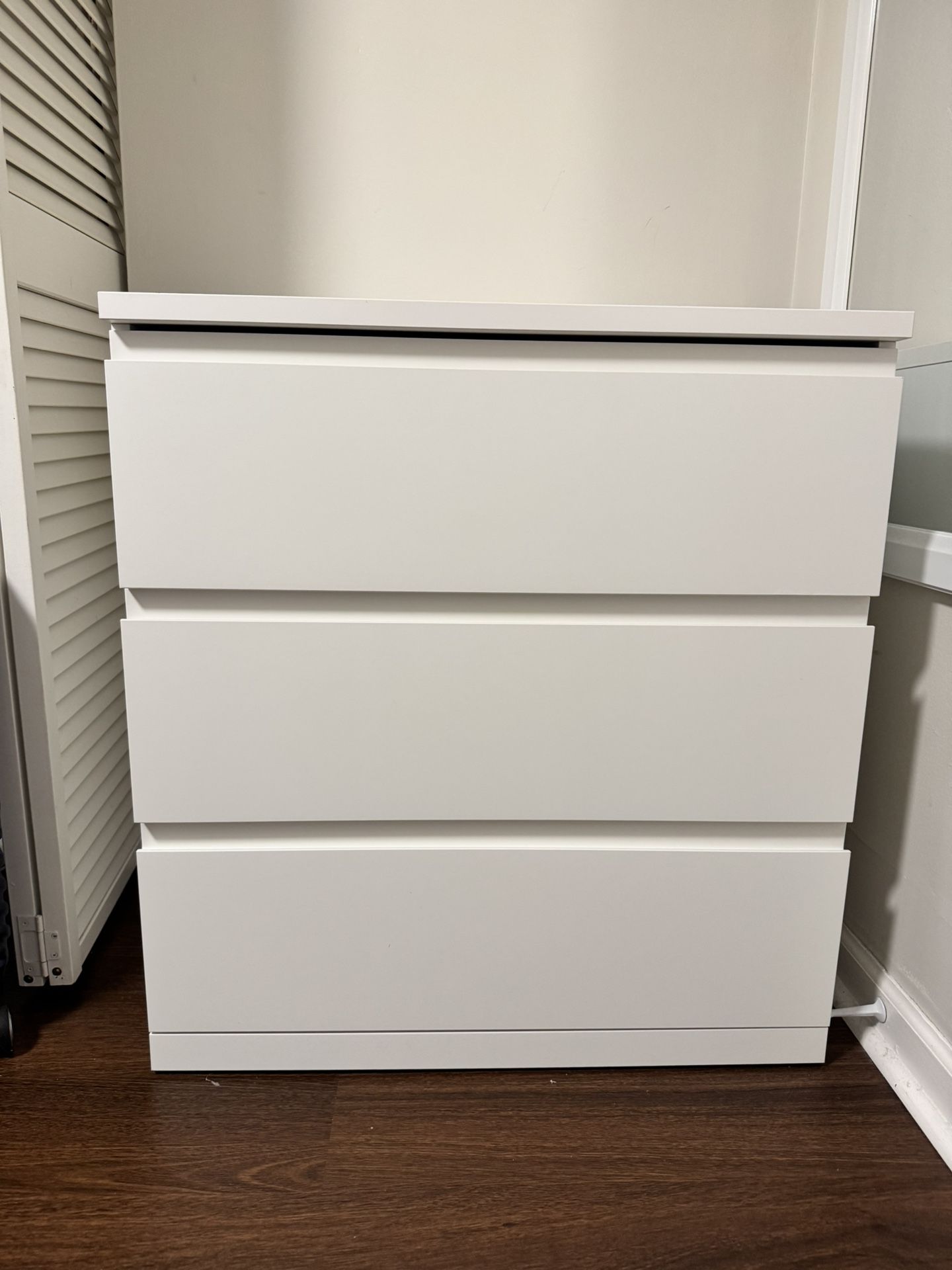 White Dresser From IKEA