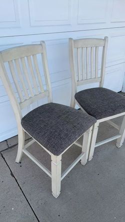 Two Bar Stools High Chairs Great Condition