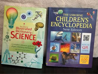 Usborne Children’s Encyclopedia & Illustrated Dictionary of Science