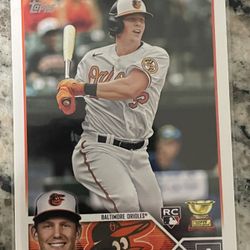 Adley Rutschman Rookie Card 2023 Topps Card #250