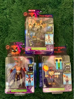 3 Rare Jazwares Five Night's at Freddy's