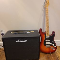 Fender Stratocaster Hss And Marshall Code 50