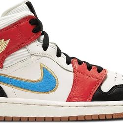 Jordan Air 1 Mid SE "LetMan" sneakers  Size 10.5w/ 9m