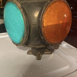 Antique Railroad Switch Lamps (1 pair) 