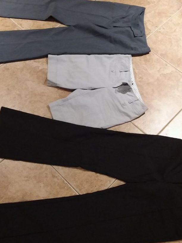 7 Medium Large Wetseal Pants Shorts Career Work Suit Pants Khaki Bundle #c