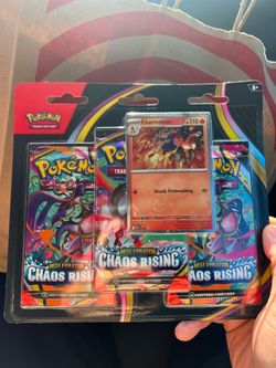 Pokemon Chaos Rising 3 Pack Blister