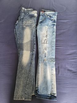 Boys Light Blue Jean's Size 16