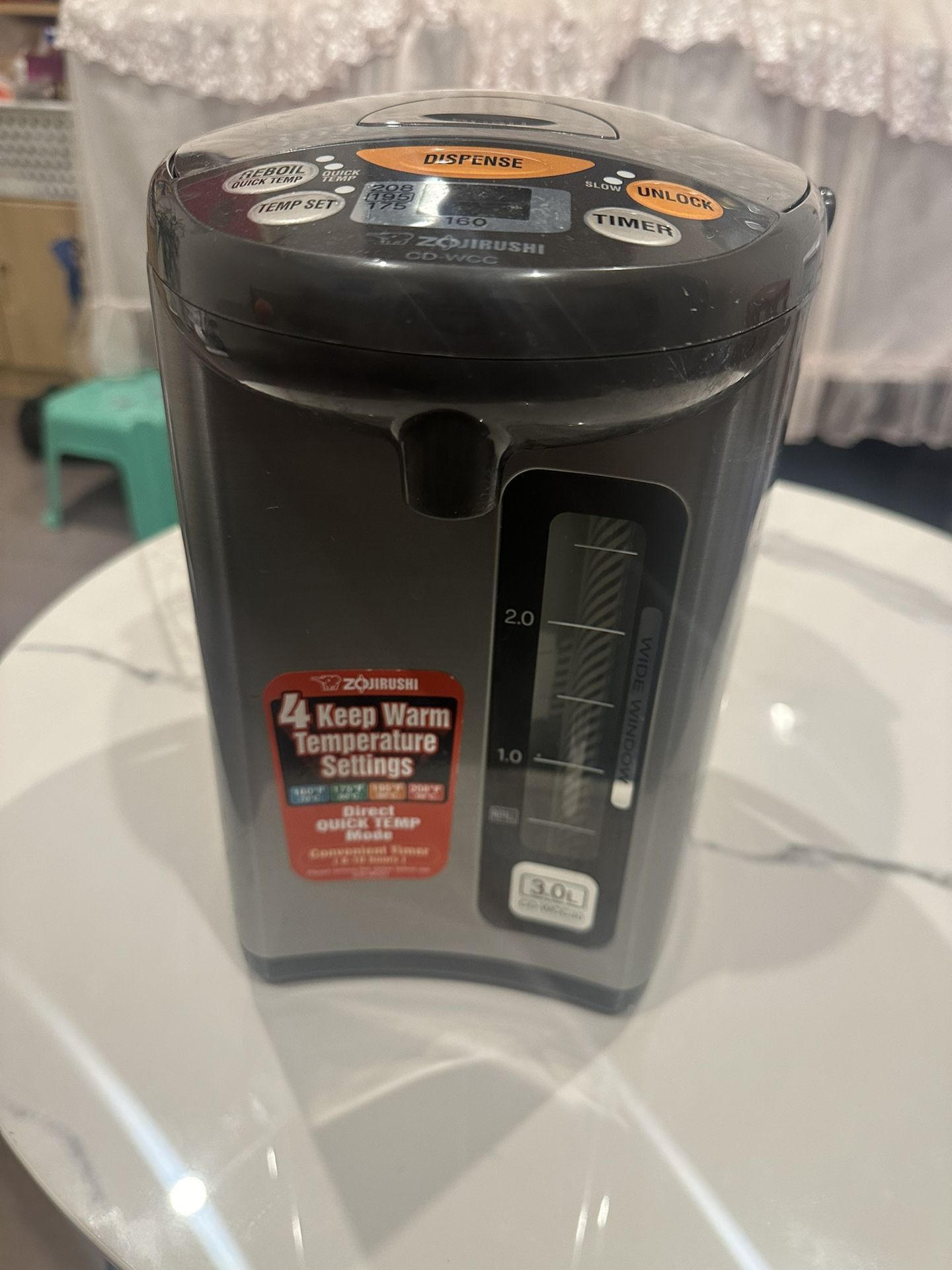 Zojirushi Water Boiler NEED GONE